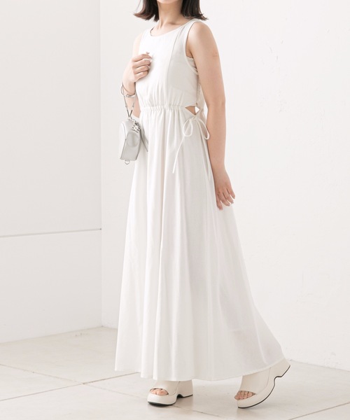 「Chico」 ノースリーブワンピース FREE グリーン レディース_画像3