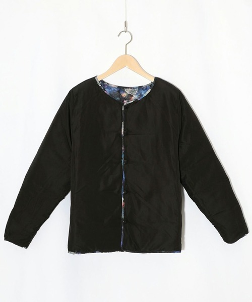 ScoLar（スカラー） ブルゾン アウター スカラーちゃん×宇宙×ネコ柄