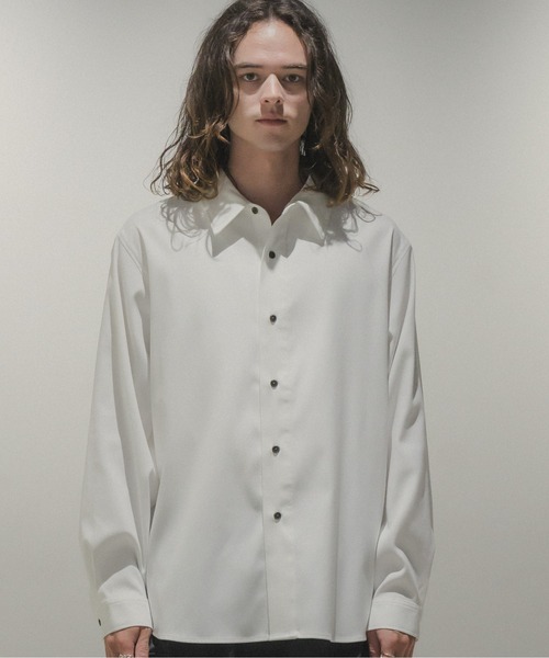 「Casper John」 長袖シャツ X-SMALL ベージュ メンズ_画像2