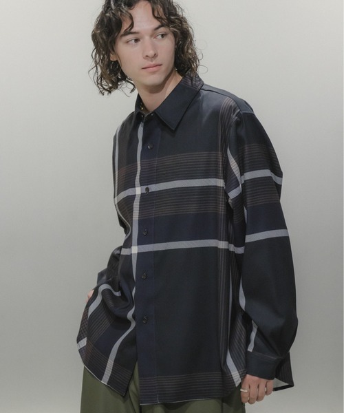 「Casper John」 長袖シャツ X-SMALL ベージュ メンズ_画像5
