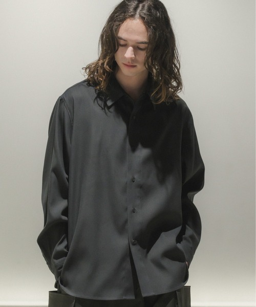 「Casper John」 長袖シャツ X-SMALL ベージュ メンズ_画像6