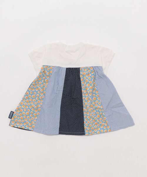 「RAGMART」 「KIDS」半袖チュニック 80cm オフホワイト キッズ_画像2
