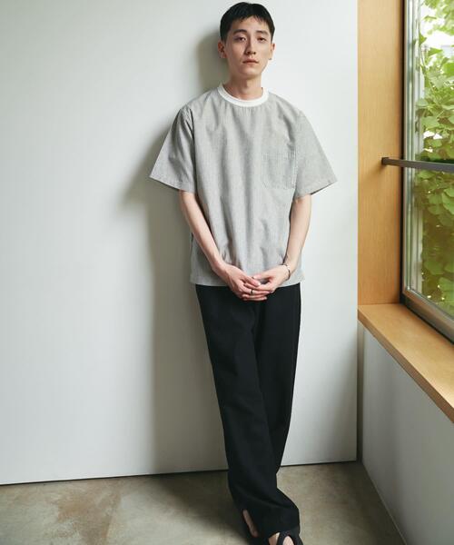 「URBAN RESEARCH Sonny Label」 半袖Tシャツ X-LARGE チャコールグレー メンズ_画像4