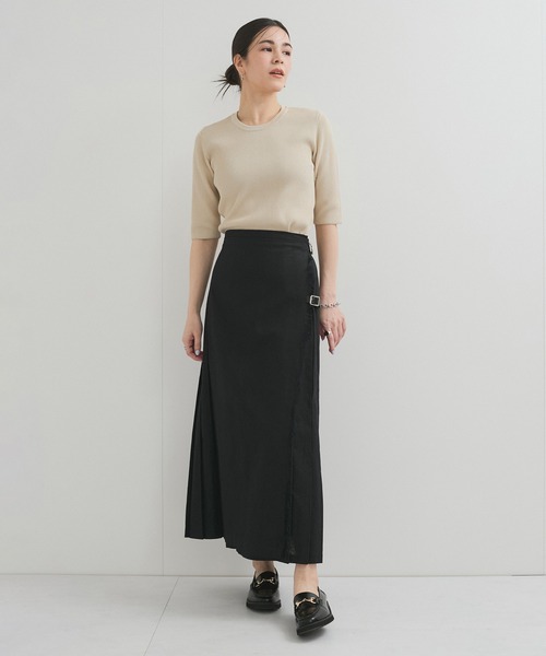 「LE CERCLE par rope'」 7分袖カットソー FREE ブラック系その他 レディース_画像5