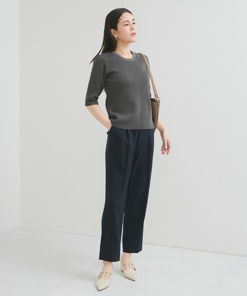 「LE CERCLE par rope'」 7分袖カットソー FREE ブラック系その他 レディース_画像7