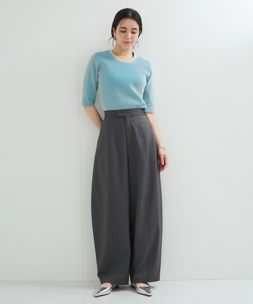 「LE CERCLE par rope'」 7分袖カットソー FREE ブラック系その他 レディース_画像9