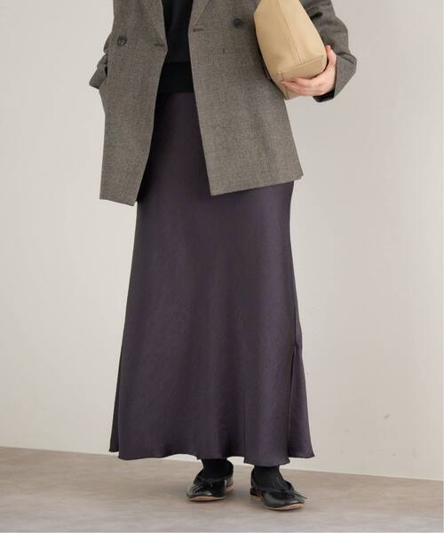 IENA（イエナ） スカート 「追加15」ダブルサテンスカート : ZOZOTOWN