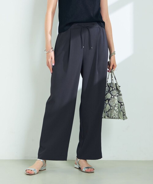 「NOLLEY'S Sophi」 イージーパンツ 38 ホワイト レディース_画像8