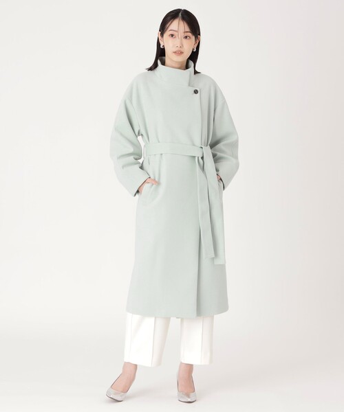 「CAST:」 コート S グリーン レディース_画像5
