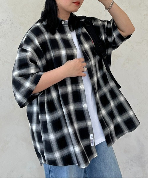 「U.S. POLO ASSN.」 半袖シャツ MEDIUM ブルー メンズ_画像6