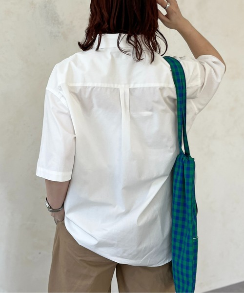 「U.S. POLO ASSN.」 半袖シャツ MEDIUM ブルー メンズ_画像9