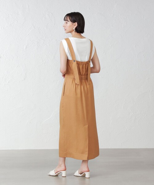 「EPOCA THE SHOP」 サロペットスカート 36 グリーン系その他7 レディース_画像8