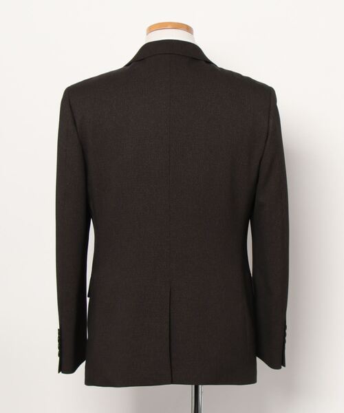 「TAKA-Q」 テーラードジャケット X-LARGE ダークウッド メンズ_画像3