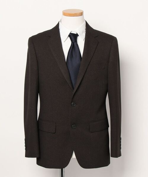 「TAKA-Q」 テーラードジャケット X-LARGE ダークウッド メンズ_画像4