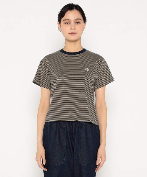 Danton（ダントン） 半袖Tシャツ S レッド系その他 レディース