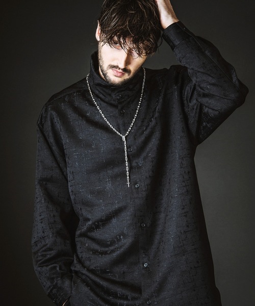 d*7様 MR ILOC NO ID.（ノーアイディー） シャツ 「NO ID.」High Collar Long Check