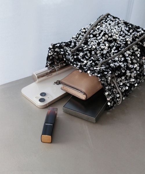 「GIRL」 ハンドバッグ FREE ブラックミックス レディース_画像3