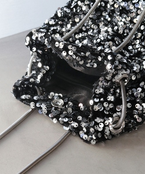 「GIRL」 ハンドバッグ FREE ブラックミックス レディース_画像5