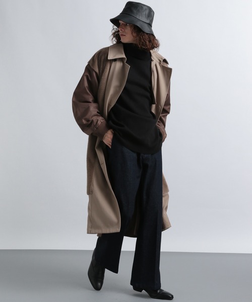 HARE（ハレ） トレンチコート SMALL ベージュ メンズ : ZOZOTOWN Yahoo