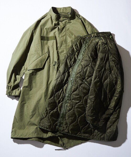 FREAK'S STORE（フリークスストア） モッズコート MEDIUM オリーブ