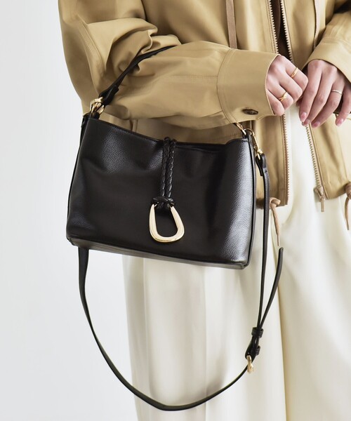 quaranciel ショルダーバッグ バッグ quaranciel: 2way バックル