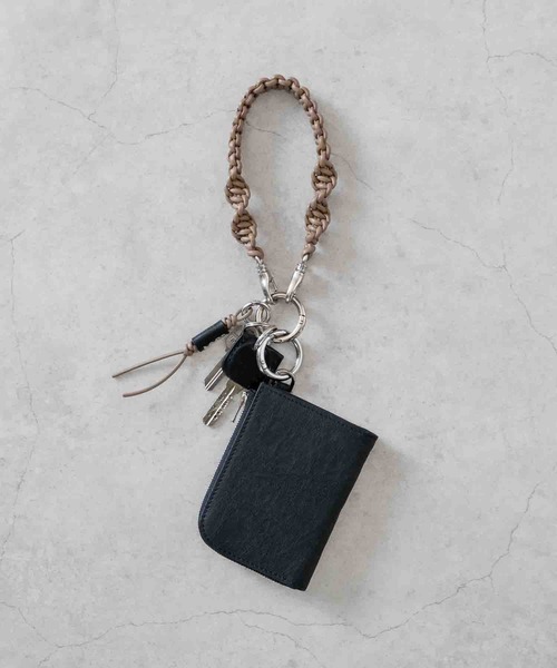 SENTI（センティ） キーホルダー 「 」BRAIDING LEATHER HAND STRAP