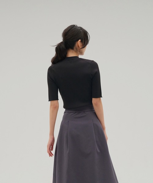 「New Balance」 半袖ニット ONE SIZE ブラック レディース_3