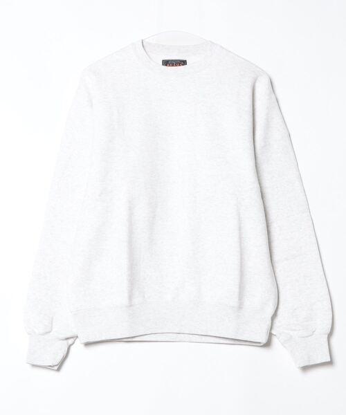 「BEAMS PLUS」 スウェットカットソー L シルバー メンズ
