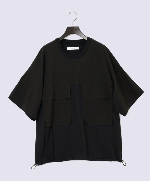 UJOH（ウジョー） tシャツ 「UJOH HOMME/ウジョー」Switching BOX T