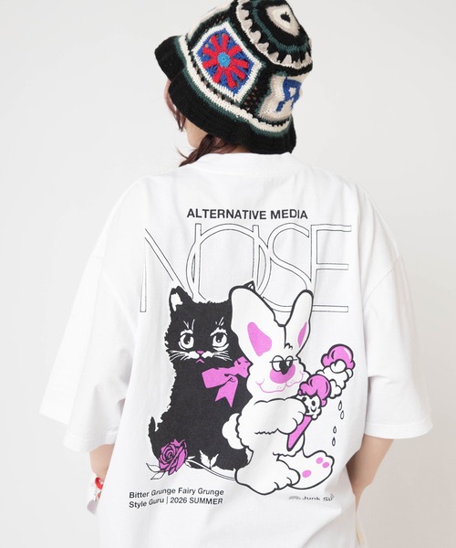 RNA（アールエヌエー） tシャツ 半袖 M2652 アイスキャラスリットT