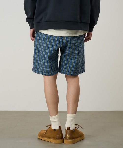 【新品タグ付】 グラミチ 春夏 サッカー地 チェック ショートパンツ M相当 Gramicci（グラミチ） パンツ O.G. G-SHORT SEERSUCKER PLAID / O.G.G