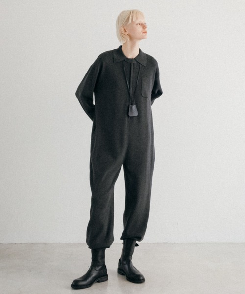 CREDONA（クレドナ） オールインワン KNIT JUMP SUIT/ニットジャンプ