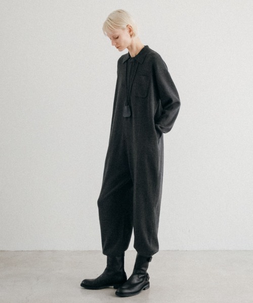 CREDONA（クレドナ） オールインワン KNIT JUMP SUIT/ニットジャンプ