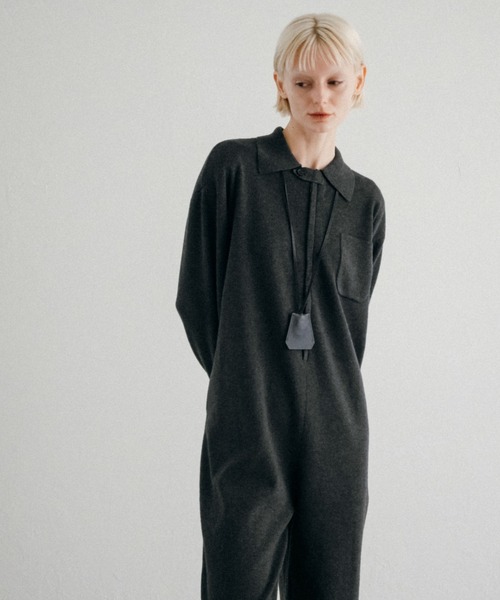 CREDONA（クレドナ） オールインワン KNIT JUMP SUIT/ニットジャンプ