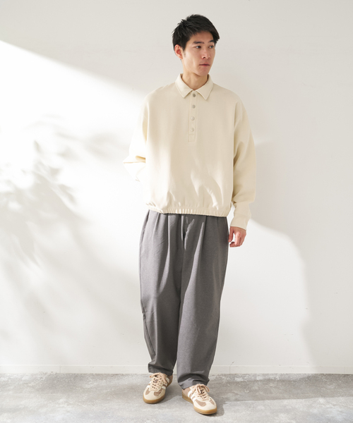 B.C STOCK（ベーセーストック） パンツ OVAL スラックス メンズ