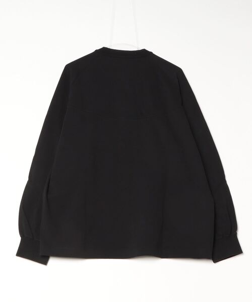 MAISON SPECIAL 黒 長袖 トップス MAISON SPECIAL（メゾンスペシャル） 長袖Tシャツ 2 グリーン メンズ