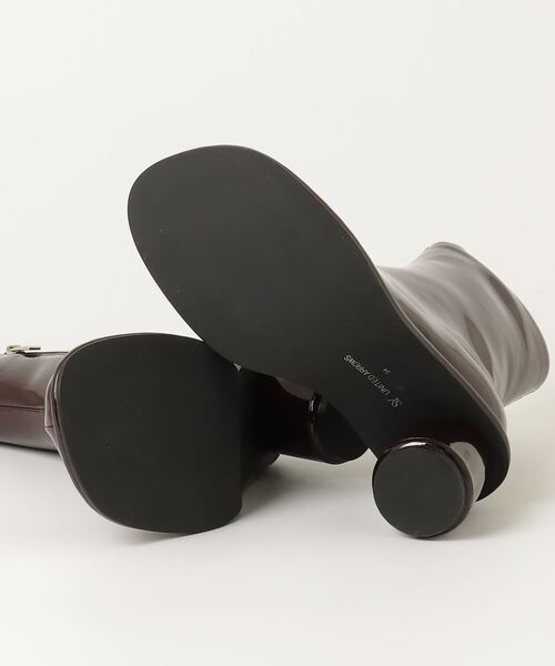 「SY UNITED ARROWS」 ブーツ 24.5cm ワインレッド レディース_画像3