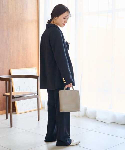 「FREAK'S STORE」 パンツスーツ MEDIUM ネイビー レディース_4