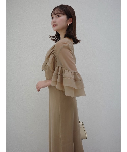 ワンピース ボレロキャミワンピースの画像
