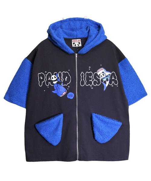 PANDIESTA（パンディエスタ） パーカー ジンベエパンダZIPパーカー(M2