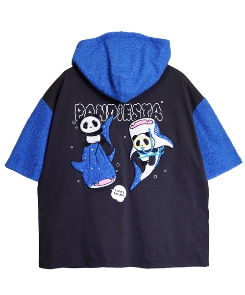 PANDIESTA（パンディエスタ） パーカー ジンベエパンダZIPパーカー(M2