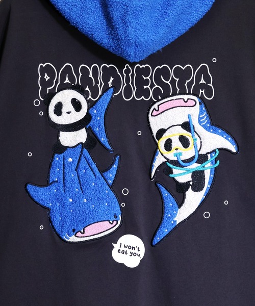 PANDIESTA（パンディエスタ） パーカー ジンベエパンダZIPパーカー(M2