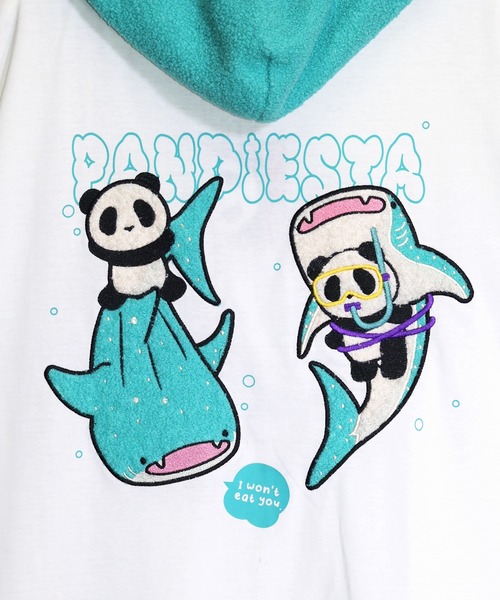 PANDIESTA（パンディエスタ） パーカー ジンベエパンダZIPパーカー(M2