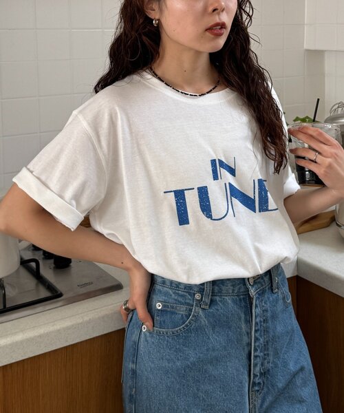 CIAOPANIC TYPY（チャオパニックティピー） tシャツ 半袖 かすれロゴ