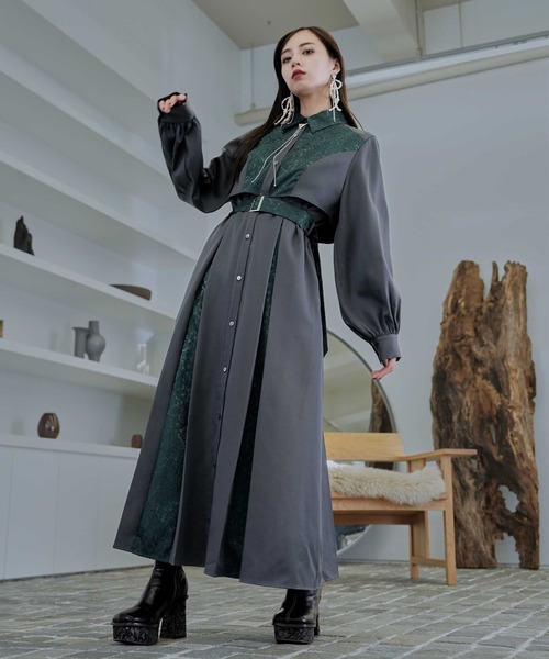半袖シャツワンピース HARE HARE（ハレ） シャツワンピース FREE レッド レディース : ZOZOTOWN