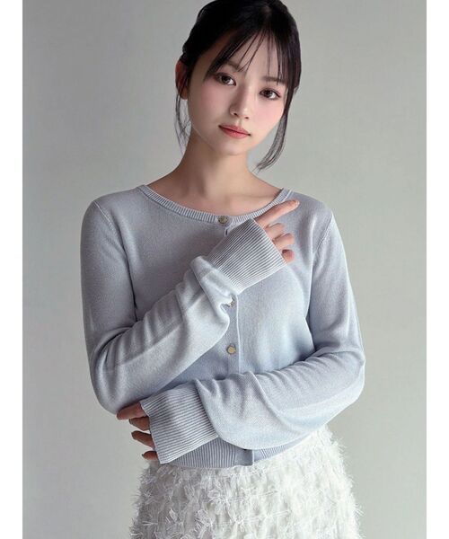 カーディガン 「UVカット」ベーシックカーディガン レディースの画像