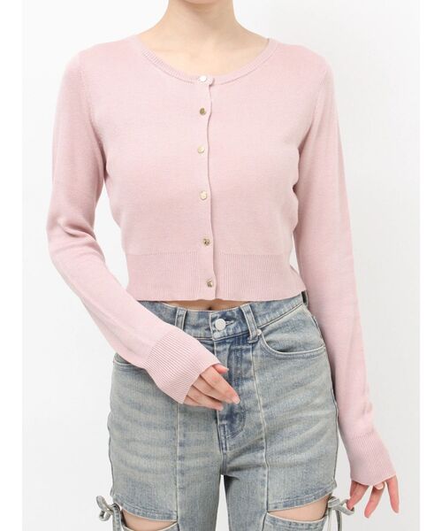 カーディガン 「UVカット」ベーシックカーディガン レディースの画像