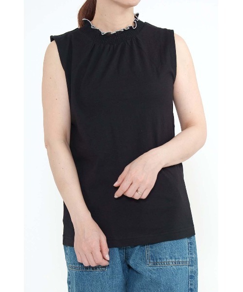 Inner Child ブラックレースタンクトップ Inner Child ブラックレースタンクトップ SHIPS Colors:〈手洗い可能