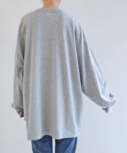 「ANME」 長袖カットソー M グレー レディース_画像7