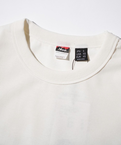NANGA（ナンガ） tシャツ ECO HYBRID LINE DRAWING TEE エコ